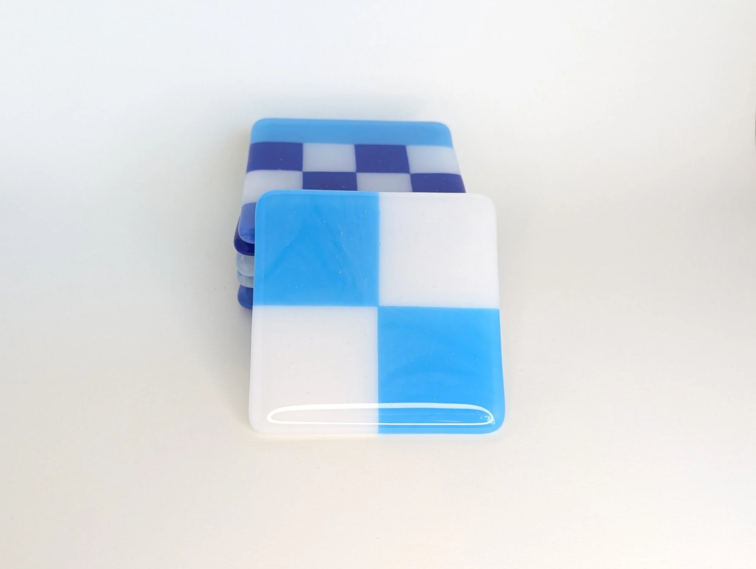 Geometric Coaster - Blue