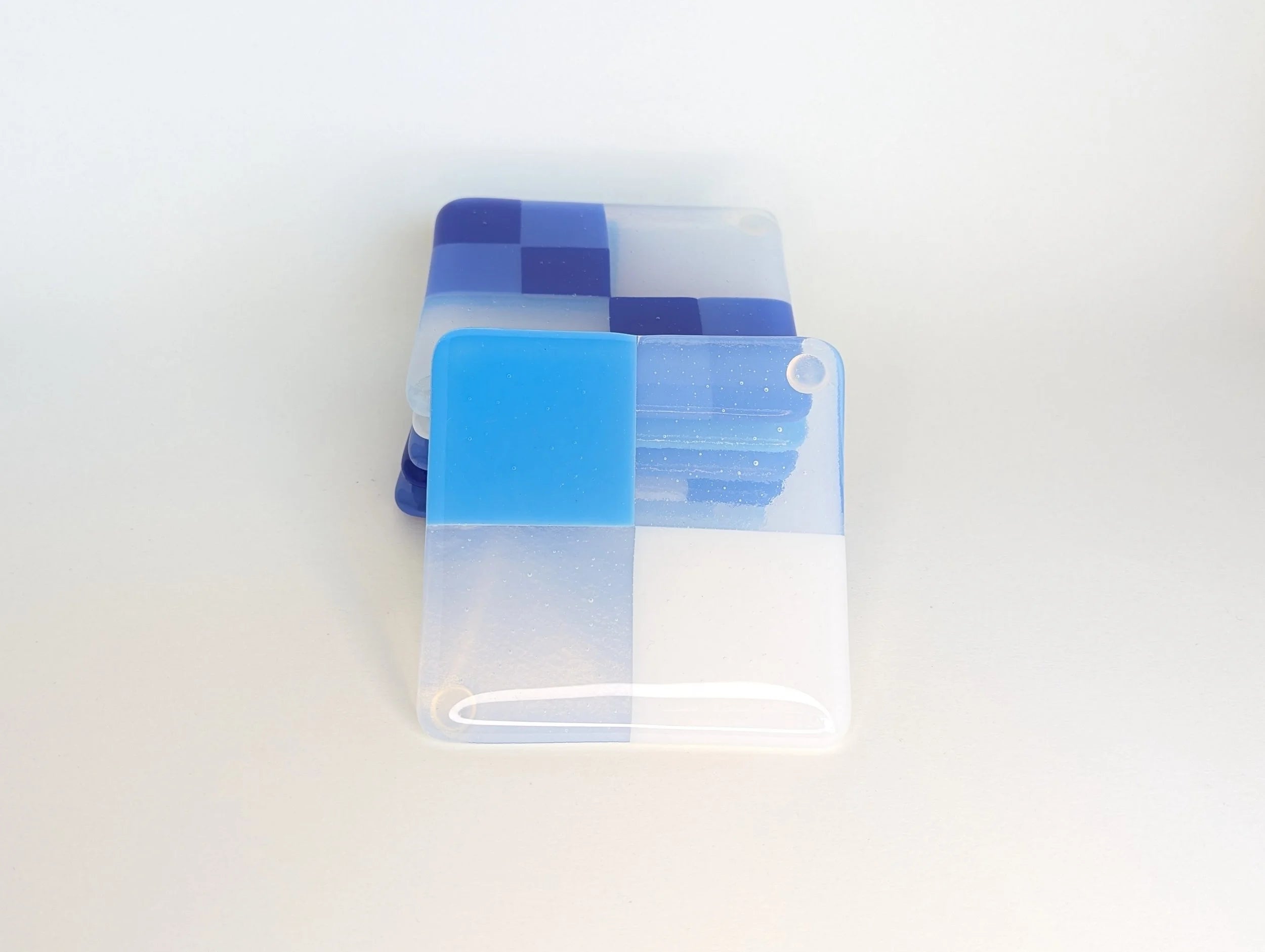 Geometric Coaster - Blue