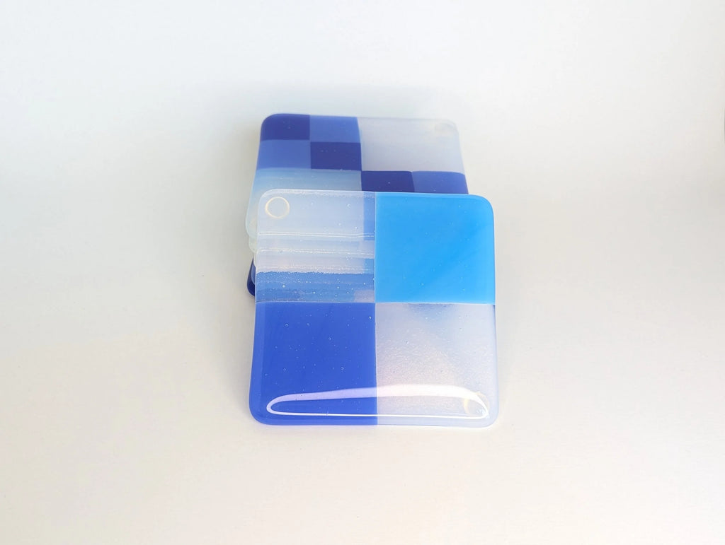 Geometric Coaster - Blue