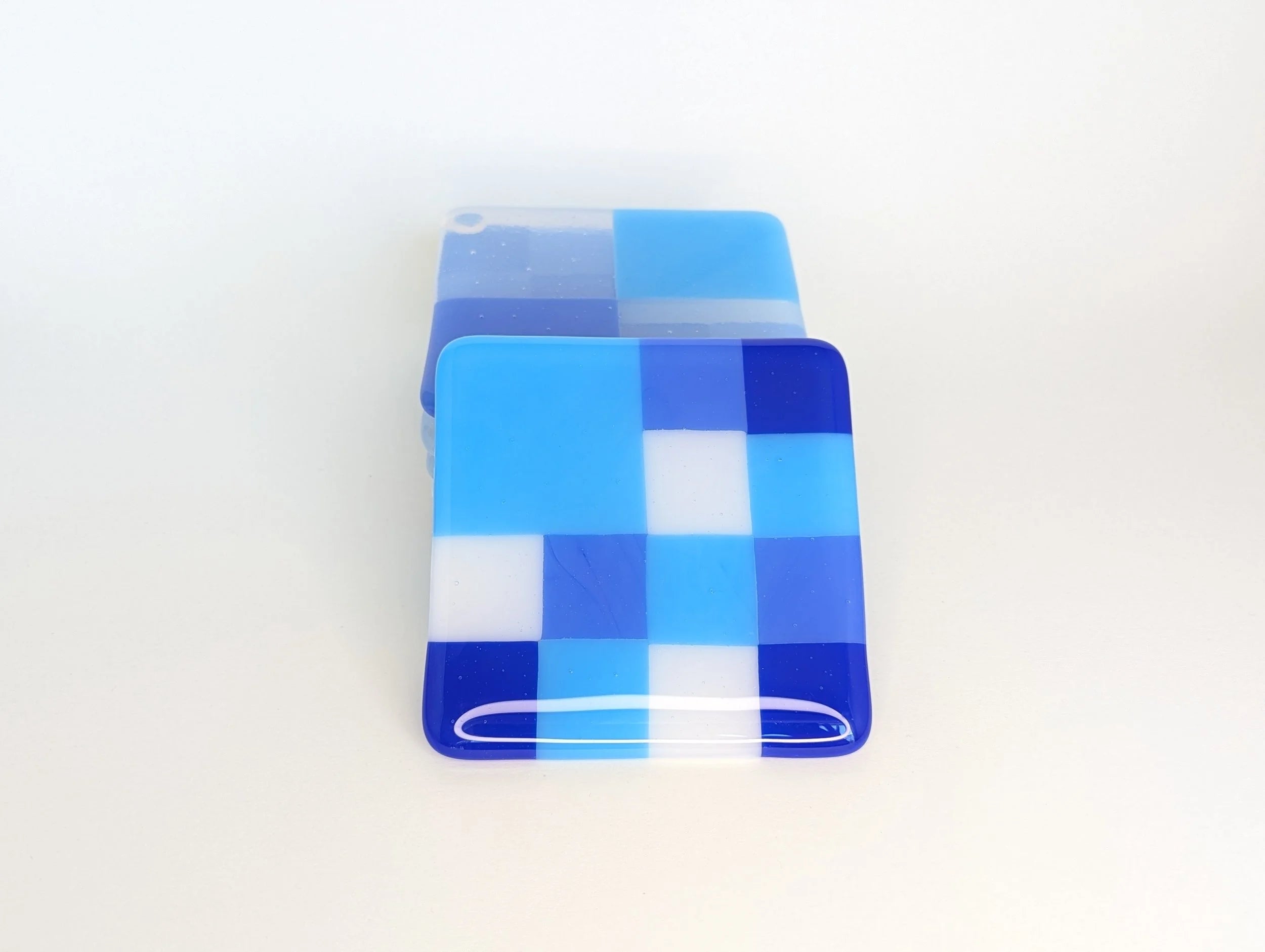 Geometric Coaster - Blue