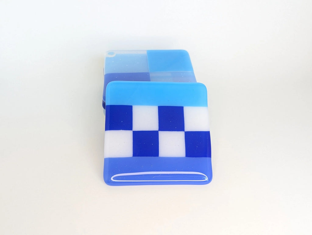Geometric Coaster - Blue