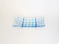 Blue Grid Bubble Catchall Tray