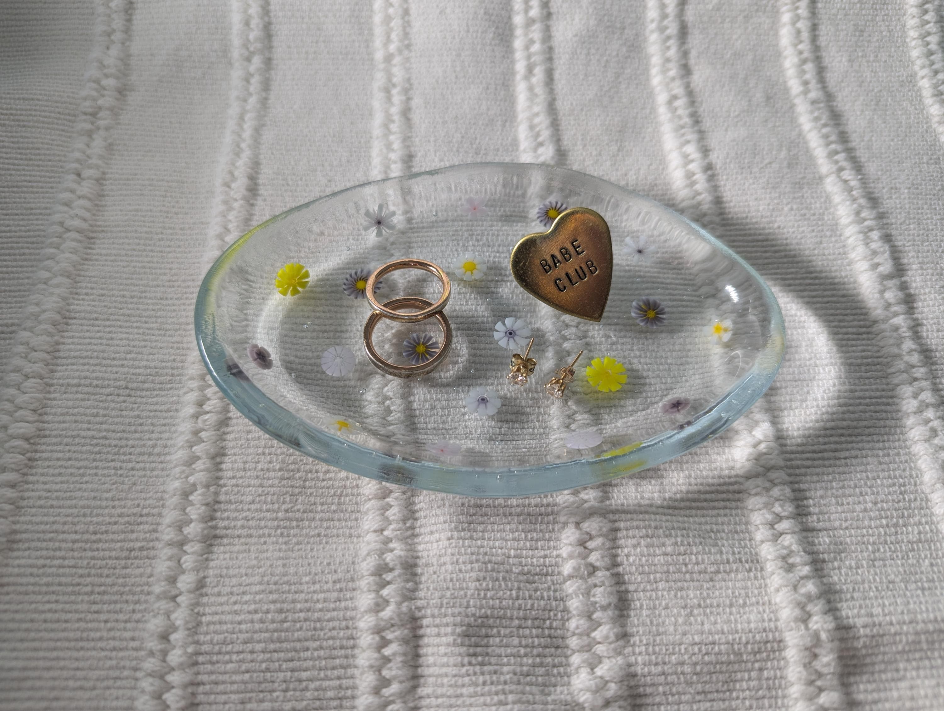 Floral Trinket Tray