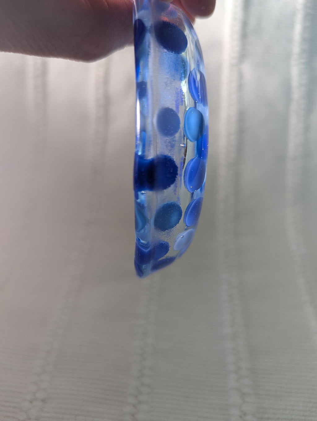 Small Dish - Blue Dots
