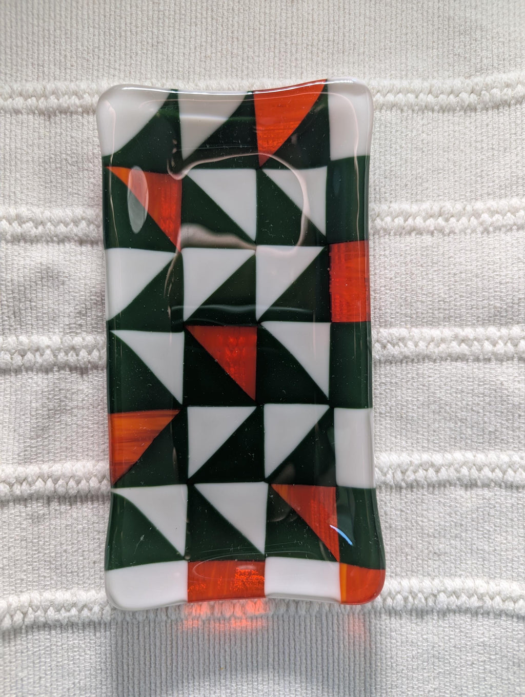 Pattern Catchall Tray - Triangle