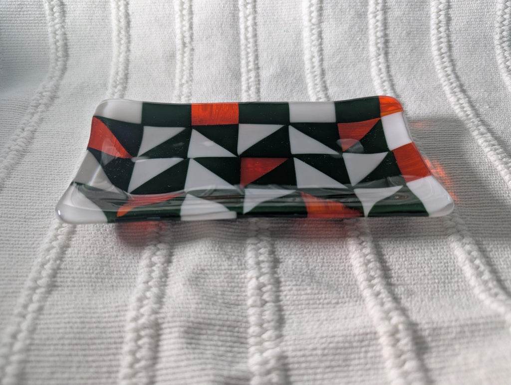 Pattern Catchall Tray - Triangle