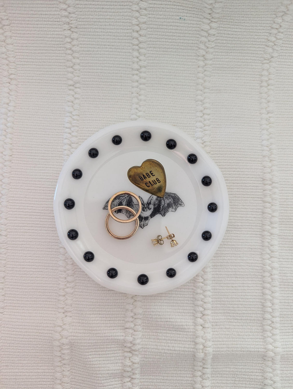 Gothic Bat Trinket Dish